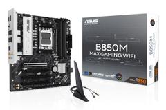 ASUS AMD B850 mATX motherboard DDR5 PCIe 5.0 3xM.2 1xHDMI 1xDisplayPort 4xSATA