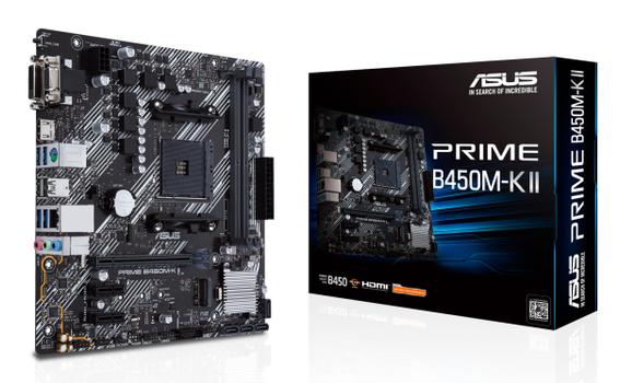 ASUS Amd B450 Socket Am4 Micro Atx (PRIME B450M-K II)