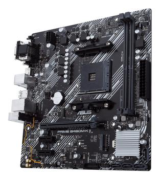 ASUS S PRIME B450M-K II - Motherboard - micro ATX - Socket AM4 - AMD B450 Chipset - USB 3.2 Gen 1 - Gigabit LAN - onboard graphics (CPU required) - HD Audio (8-channel) (90MB1600-M0EAY0)