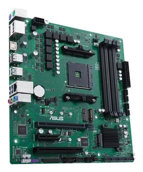 ASUS S Pro B550M-C/ CSM - Motherboard - micro ATX - Socket AM4 - AMD B550 Chipset - USB-C Gen2, USB 3.2 Gen 1, USB 3.2 Gen 2 - Gigabit LAN - onboard graphics (CPU required) - HD Audio (8-channel) (90MB15Q0-M0EAYC)