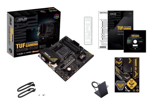 ASUS TUF GAMING A520M-PLUS WIFI AMD A520 microATX 4DDR4 (90MB17F0-M0EAY0)