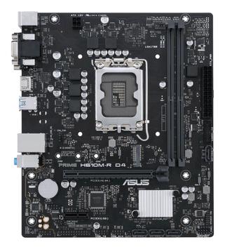 ASUS PRIME H610M-R D4 - hovedkort - mikro ATX - LGA1700-sokkel - H610 (90MB1B40-M0ECY0)