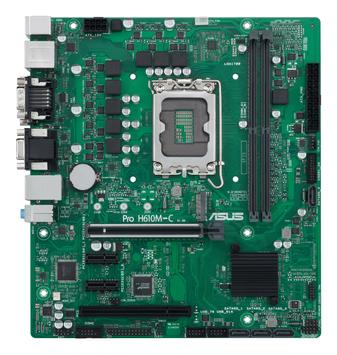 ASUS Pro H610M-C-CSM - hovedkort - mikro ATX - LGA1700-sokkel - H610 (90MB1AT0-M0EAYC)