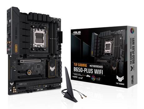 ASUS TUF Gaming B650-Plus WiFi ATX, AMD AM5, 2.5GbE, Wi-Fi 6 (802.11ax) (90MB1BZ0-M0EAY0)