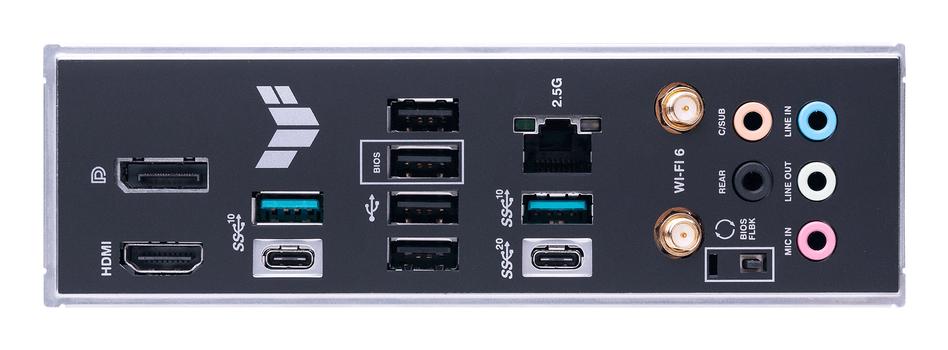 ASUS TUF Gaming B650-Plus WiFi ATX, AMD AM5, 2.5GbE, Wi-Fi 6 (802.11ax) (90MB1BZ0-M0EAY0)