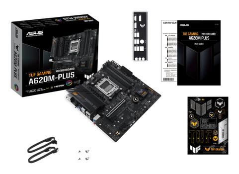 ASUS TUF GAMING A620M-PLUS AM5 MB 4xDDR5 4xSATA 2xM.2 (90MB1EZ0-M0EAY0)