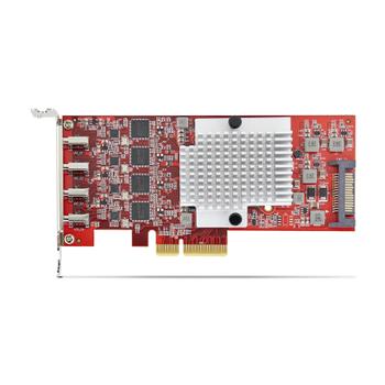 STARTECH 4-PORT USB TYPE-C PCIE CARD - USB-C 3.2 10GBPS PCI EXPRESS TAA ACCS (P10Q4C-USB-CARD-LP)