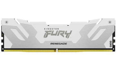 KINGSTON 24GB 8000MT/s DDR5 CL38 DIMM FURY Renegade White (KF580C38RW-24)