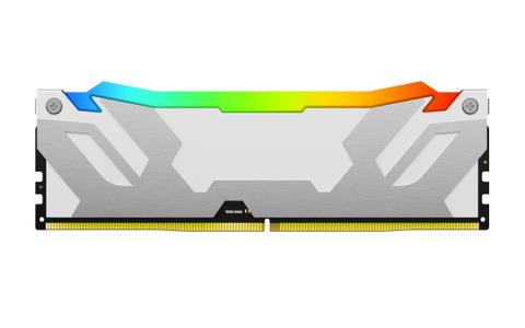 KINGSTON 24GB 8000MT/s DDR5 CL38 DIMM FURY Renegade RGB White (KF580C38RWA-24)