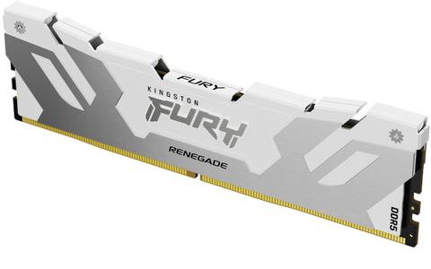 KINGSTON 24GB 8000MT/s DDR5 CL38 DIMM FURY Renegade White (KF580C38RW-24)