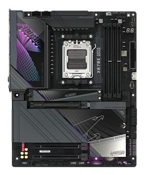 Gigabyte X870E AORUS MASTER, ATX AM5, DDR5, 3x M.2 PCIe 5.0, 2x USB4, 5GbE LAN, Wi-Fi 7 320MHz (802.11be) (X870E AORUS MASTER)