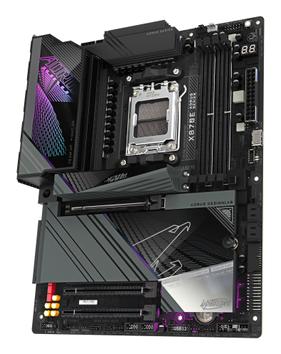 Gigabyte X870E AORUS MASTER, ATX AM5, DDR5, 3x M.2 PCIe 5.0, 2x USB4, 5GbE LAN, Wi-Fi 7 320MHz (802.11be) (X870E AORUS MASTER)
