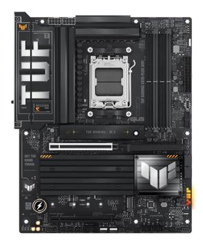 ASUS TUF GAMING X870-PLUS WIFI  ATX, AMD AM5, 2.5GbE, Wi-Fi 7, 4x DDR5, 2x M.2 PCIe 5.0 (90MB1IU0-M0EAY0)