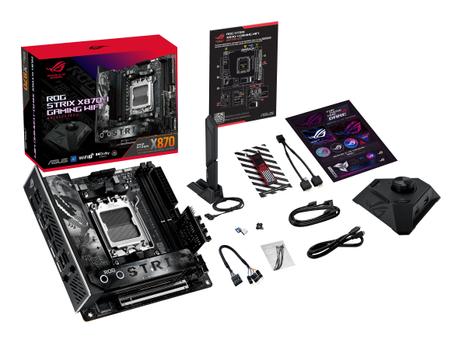 ASUS ROG STRIX X870-I GAMING WIFI, mITX, AM5, DDR5, 2x USB4, 2.5GbE LAN, Wi-Fi 7 320MHz (802.11be) (90MB1IW0-M0EAY0)
