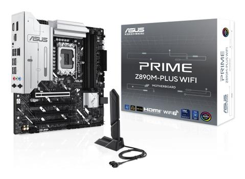 ASUS PRIME Z890M-PLUS WIFI (mATX, Z890, LGA 1851, DDR5) (90MB1J80-M0EAY0)