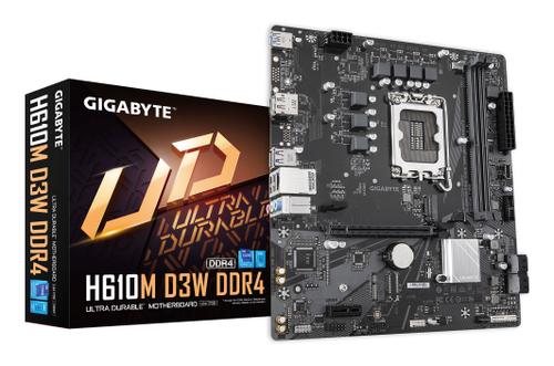 GIGABYTE GIGA H610M D3W DDR4 S1700/ DDR4/ ÂµATX (H610M D3W DDR4)