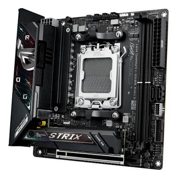 ASUS ROG STRIX B850-I GAMING WIFI Hovedkort AM5, mini-ITX, B850, DDR5, 1x PCIe 5.0, 2x M.2 (90MB1K30-M0EAY0)