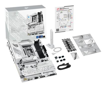 ASUS ROG STRIX B860-A GAMING WIFI - Motherboard - ATX - LGA1851 Socket - B860 Chipset - USB4, USB 3.2 Gen 2, USB-C 3.2 Gen2, USB 3.2 Gen 1 - Wi-Fi 7, 2.5 Gigabit LAN, Bluetooth - onboard graphics (CPU re (90MB1JI0-M0EAY0)