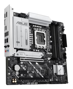 ASUS PRIME B860M-A WIFI - Motherboard - micro ATX - LGA1851 Socket - B860 Chipset - USB-C 3.2 Gen 2x2, USB 3.2 Gen 2, USB 3.2 Gen 1, USB-C 3.2 Gen 1 - 2.5 Gigabit LAN, Bluetooth,  Wi-Fi 6E - onboard graph (90MB1JY0-M0EAY0)