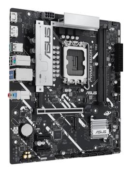 ASUS PRIME B860M-K - Motherboard - micro ATX - LGA1851 Socket - B860 Chipset - USB 3.2 Gen 2, USB 3.2 Gen 1, USB-C 3.2 Gen 1 - 2.5 Gigabit LAN - onboard graphics (CPU required) - HD Audio (8-channel) (90MB1JT0-M0EAY0)