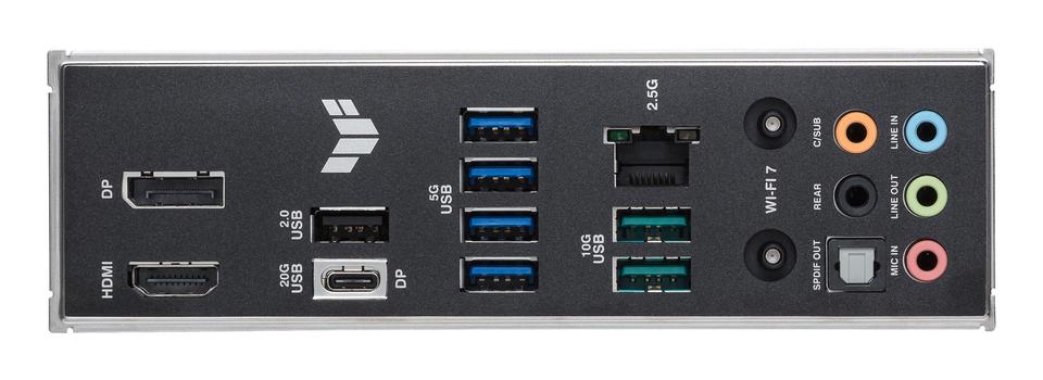 ASUS TUF GAMING B860M-PLUS WIFI Moderkort LGA 1851, micro-ATX,  B860, DDR5, 1x PCIe 5.0, 3x M.2 (90MB1JV0-M0EAY0)