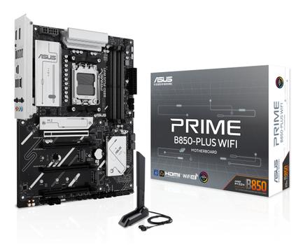 ASUS PRIME B850-PLUS WIFI AMD B850 DDR5 ATX motherboard 1xHDMI 1xDP 3xM.2 4xSATA (90MB1L80-M0EAY0)