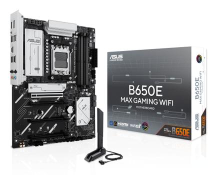 ASUS B650E MAX GAMING WIFI AMD B650 DDR5 ATX motherboard 1xHDMI 1xDP 3xM.2 4xSATA (90MB1LD0-M0EAY0)