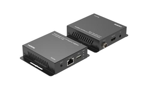 MICROCONNECT 4K@60Hz HDMI Extender with (MC-HDMIKVMEXT-70M)