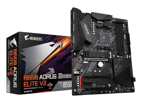 GIGABYTE B550 AORUS ELITE V2 Bundkort - AMD B550 - AMD AM4 socket - DDR4 RAM - ATX (B550 AORUS ELITE V2)