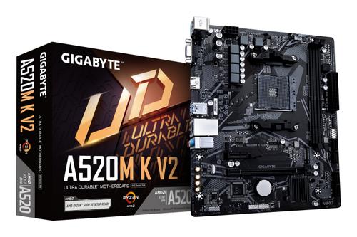 GIGABYTE MB GBT AMD AM4 A520M K V2 1.0 2 (A520M K V2)
