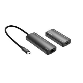 MICROCONNECT USB-C to HDMI Extender via (MC-USBCHDMIEXT-30M)