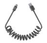 CELLULAR LINE USB to USB-C Spiral Cable