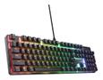 TRUST GXT 871 Zora Mekanisk Gamingtastatur RGB, Huano Linear Switches (25681)