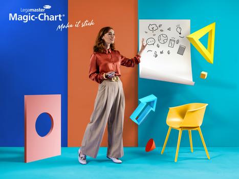 LEGAMASTER Magic-Chart whiteboard foil 60x80cm (7-159100)