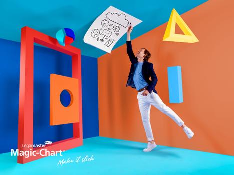 LEGAMASTER Magic-Chart whiteboard foil 60x80cm (7-159100)