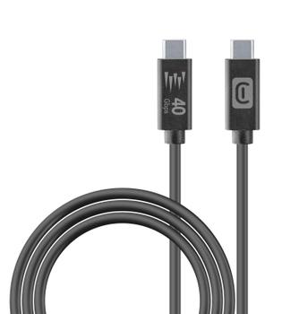 CELLULAR LINE Fast Transfer USB-C to USB-C Cable 240W PD 1m (USBDATA4C2CTAB1MK)