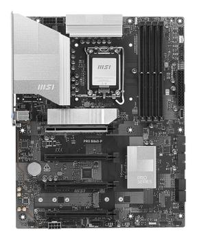 MSI PRO B860-P Moderkort LGA 1851, B860, DDR5, 1x PCIe 5.0, 3x M.2 (PRO B860-P)