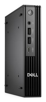 DELL l Pro Micro Plus QBM1250 - Micro Core Ultra 7 265 / up to 5.3 GHz - RAM 16 GB - SSD 512 GB - NVMe, TLC - Intel Graphics - Gigabit Ethernet, Bluetooth,  IEEE 802.11ax (Wi-Fi 6E) - Win 11 Pro - monitor:  (DFVJP)