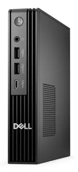 DELL l Pro Micro Plus QBM1250 - Micro Core Ultra 5 235 / up to 5 GHz - RAM 16 GB - SSD 512 GB - NVMe, TLC - Intel Graphics - Gigabit Ethernet, Bluetooth,  IEEE 802.11ax (Wi-Fi 6E) - Win 11 Pro - monitor: no (D6GXR)