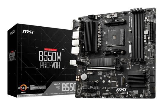 MSI Motherboard Amd B550 Socket (B550M PRO-VDH)