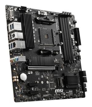 MSI B550M PRO-VDH Support for 3rd Gen AMD Ryzen Processors future AMD Ryzen with BIOS update 4xDIMM 4xSATAIII 2xM.2 AM4 mATX 105 (B550M PRO-VDH)
