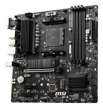 MSI B550M PRO-VDH Support for 3rd Gen AMD Ryzen Processors future AMD Ryzen with BIOS update 4xDIMM 4xSATAIII 2xM.2 AM4 mATX 105 (B550M PRO-VDH)