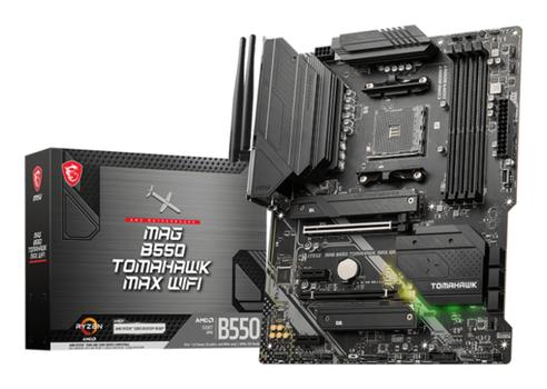 MSI MAG B550 TOMAHAWK MAX WIFI ATX AM4 4xDDR4 6xSATA 2xM.2 (MAG B550 TOMAHAWK MAX WIFI)