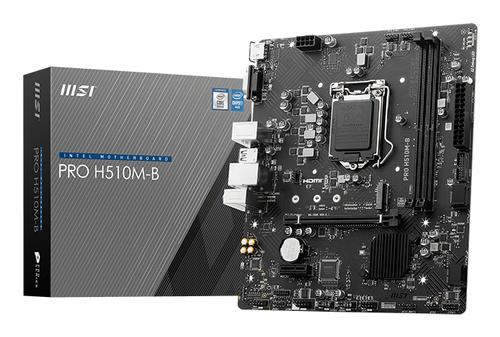 MSI Motherboard Intel H470 Lga  (PRO H510M-B)