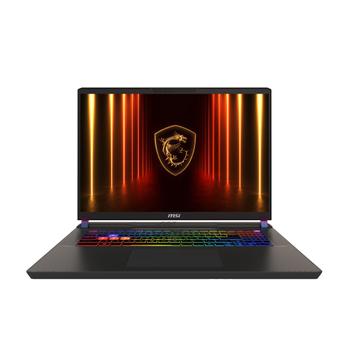 MSI Vector 17 HX AI A2XWHG-041 Intel Core Ultra 9 275HX Laptop 43,2 cm (17") Quad HD+ 32 GB DDR5-SDRAM 2 TB SSD NVIDIA GeForce RTX 5070 Ti Wi-Fi 7 (802.11be) Windows 11 Home Grau (0017S3-041)