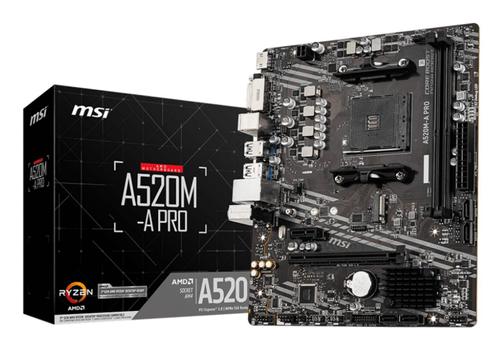 MSI A520M-A Pro Motherboard Amd (911-7C96-001)