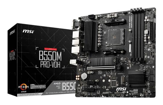MSI B550M Pro-Vdh Motherboard Amd  (911-7C95-017)