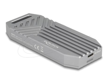 DELOCK M.2 NVMe SSD GehÃ¤use USB 40 Gbps - werkzeugfrei (42033)