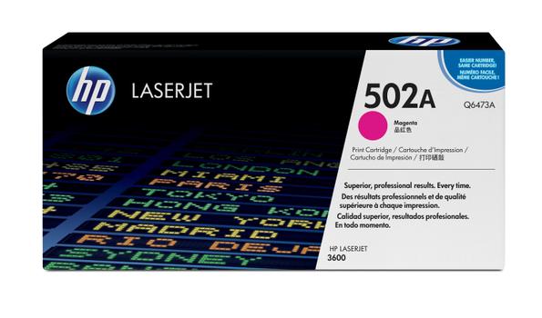 HP 502A - magenta - original - LaserJet - tonerpatron (Q6473A) (Q6473A)