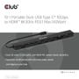 CLUB 3D 10-1 Portable Dock Usb  (CSV-2550)